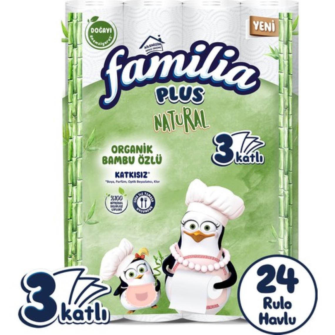 Familia Plus Natural 24'lü Kağıt Havlu