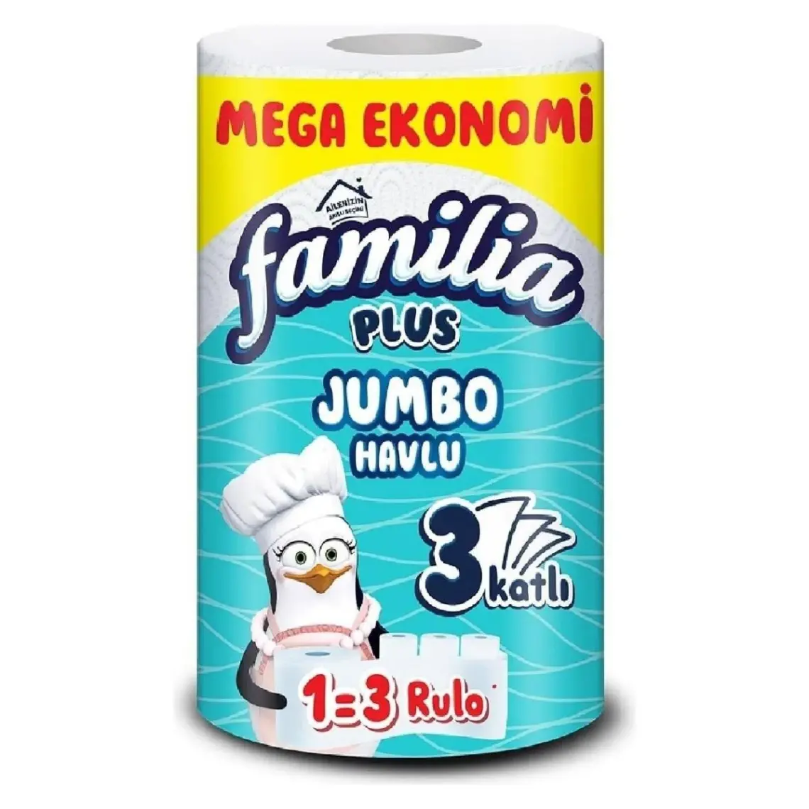 Familia Plus Jumbo Kağıt Havlu Rulo