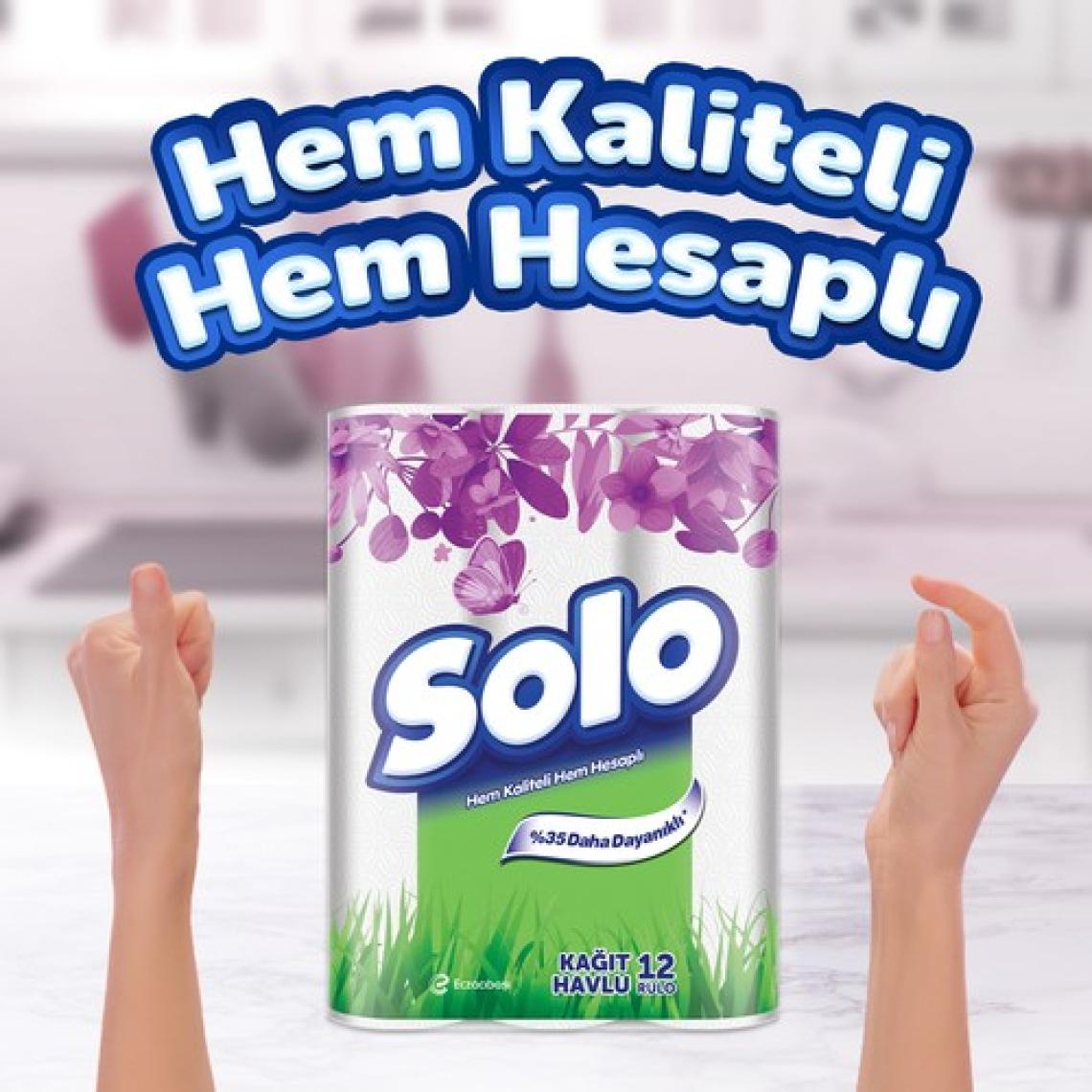 Solo 12'li Kağıt Havlu
