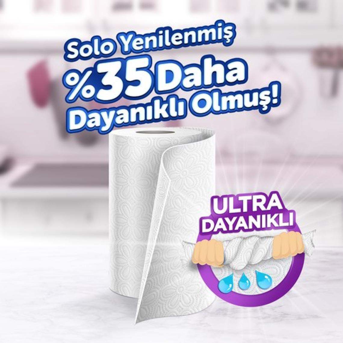 Solo 12'li Kağıt Havlu
