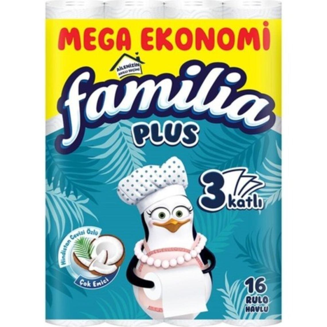 Familia Plus Coconut Özlü 16'lı Kağıt Havlu