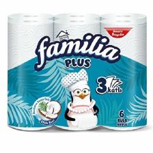 Familia Plus Coconut Özlü 6'lı Kağıt Havlu