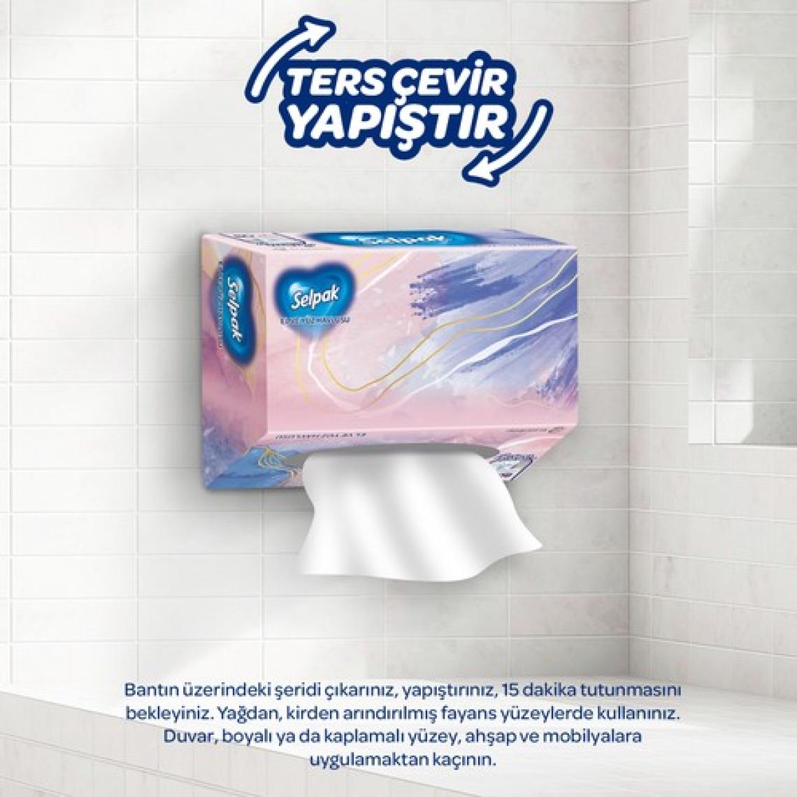 Selpak® El Ve Yüz Havlusu 3'lü 240 Yaprak Kutulu