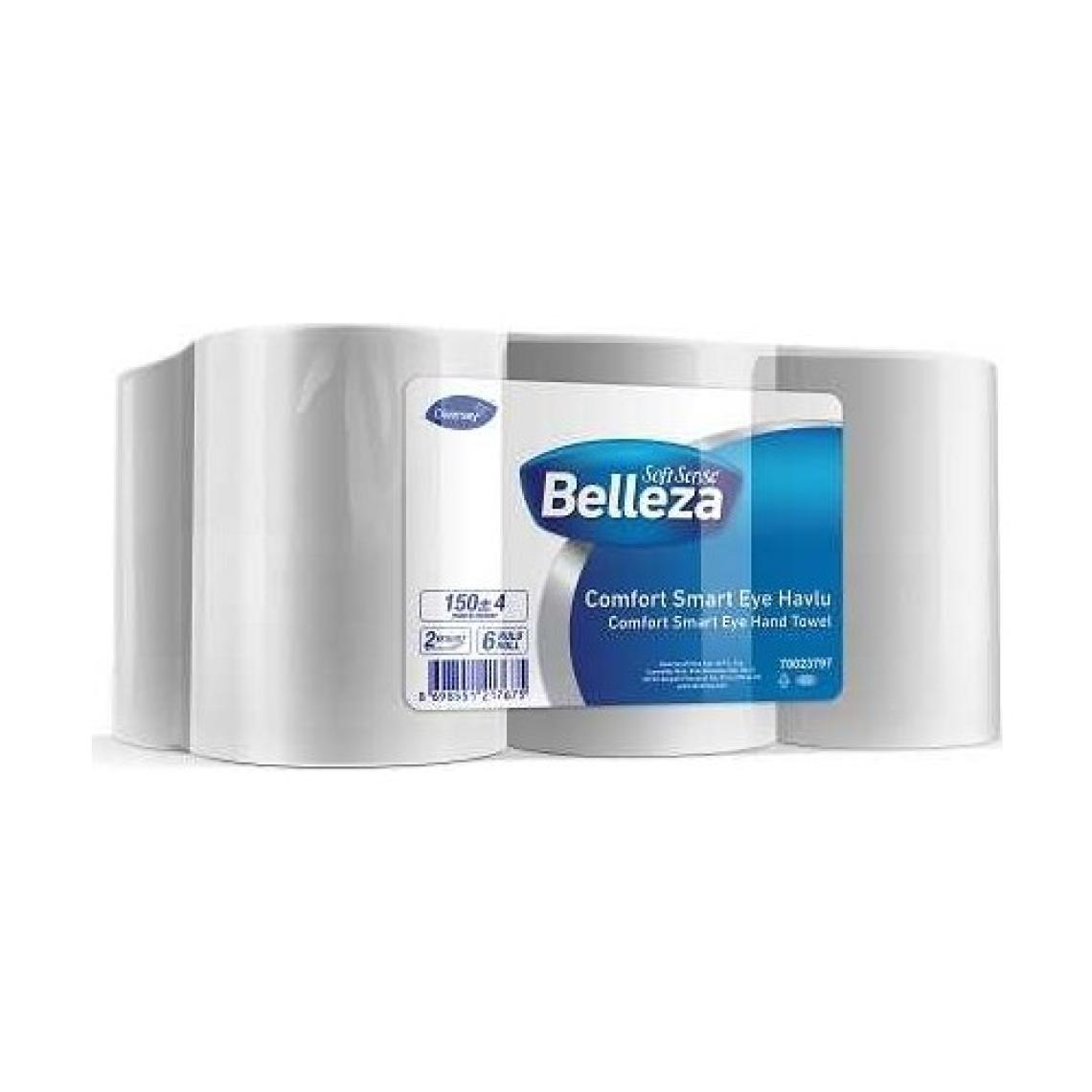 Belleza Hareketli Havlu 21 cm 150 m  6'lı