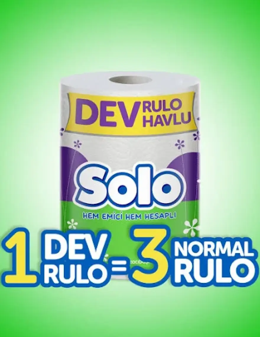 Solo Kağıt Havlu Dev Rulo