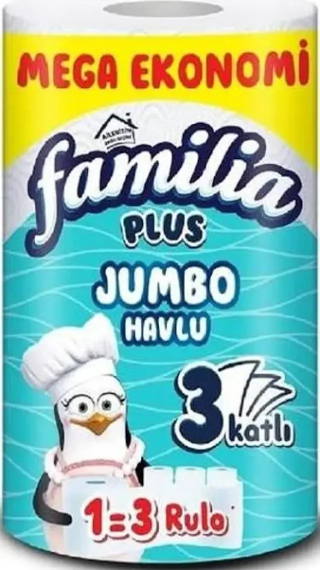 Familia Plus Jumbo Kağıt Havlu Rulo