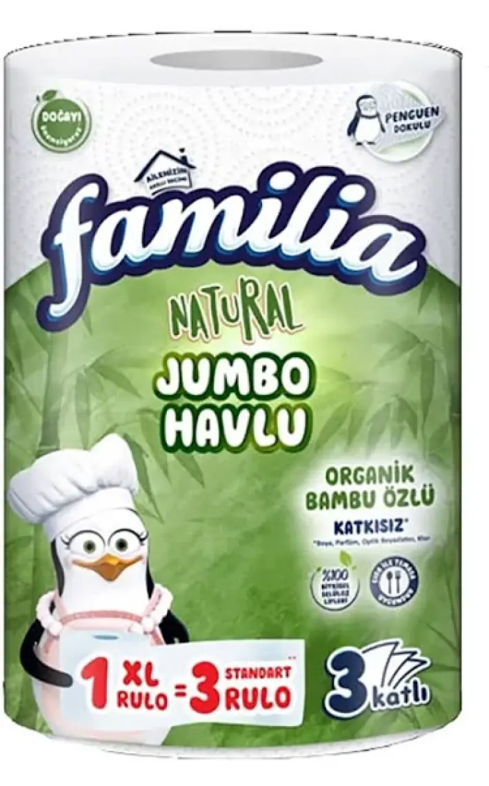 Familia Plus Jumbo Kağıt Havlu Rulo