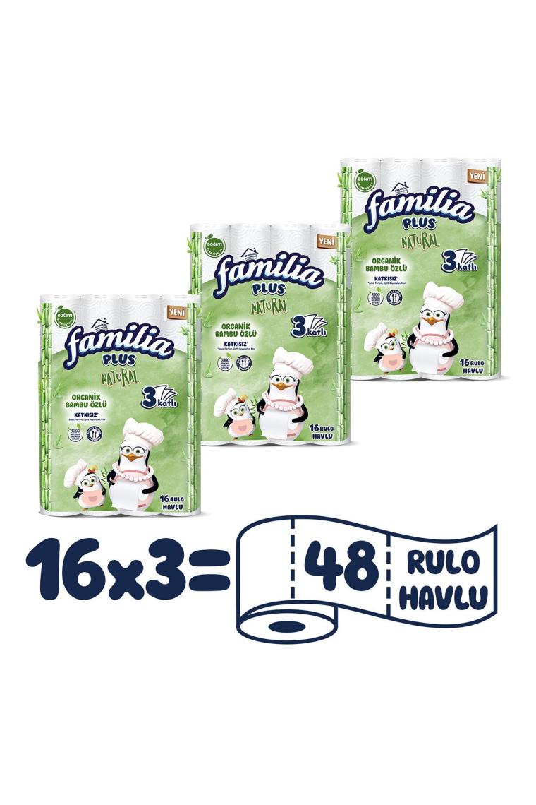 Familia Plus Natural 48'li Kağıt Havlu