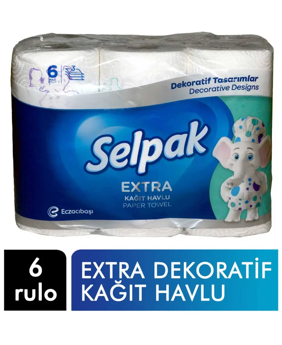 Selpak Kağıt Havlu 6'lı
