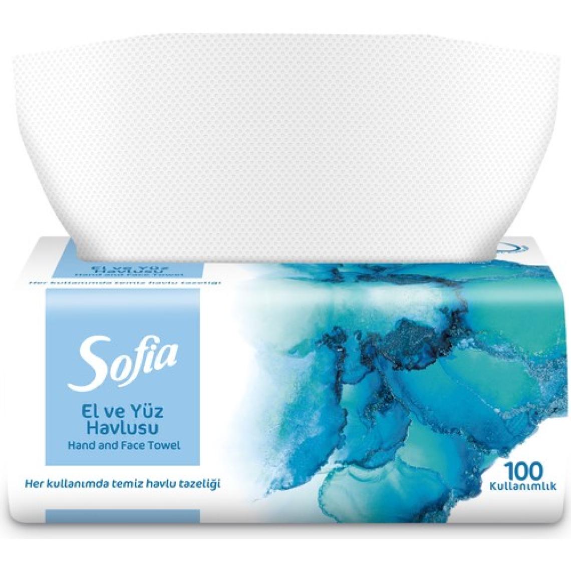 Sofia El ve Yüz Havlusu 100'lü