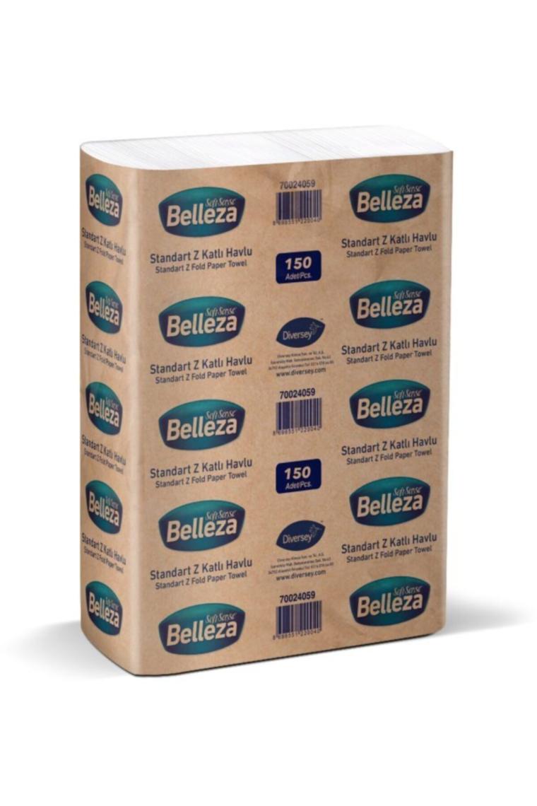 Belleza Z Havlu 150'li 12 Paket 20 x 24 cm