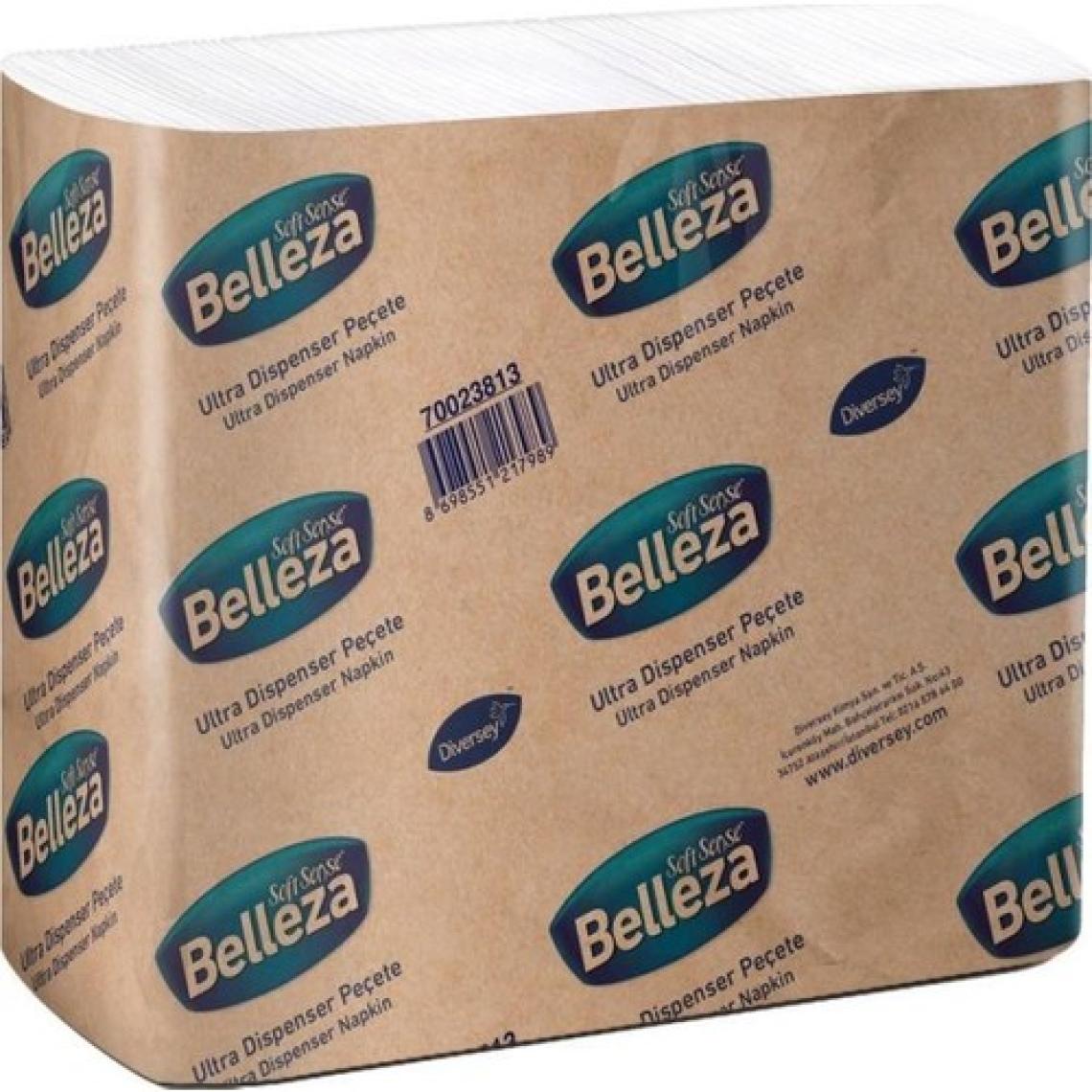 Belleza Ultra Dispenser Peçete 24X23,5 cm 250'LI 18 Paket