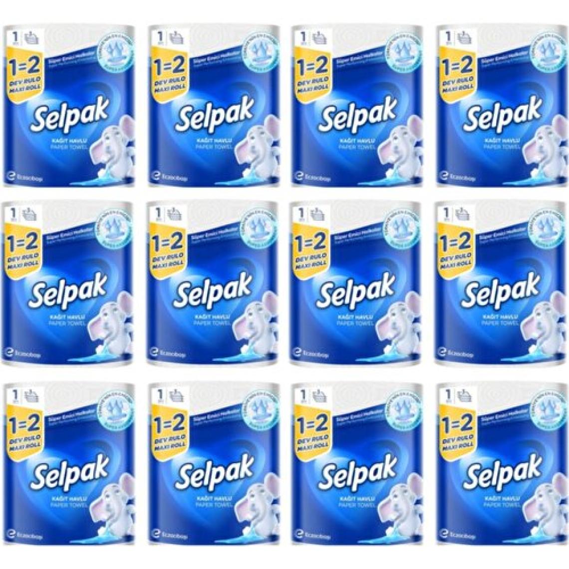 Selpak 12'li Dev Rulo Havlu