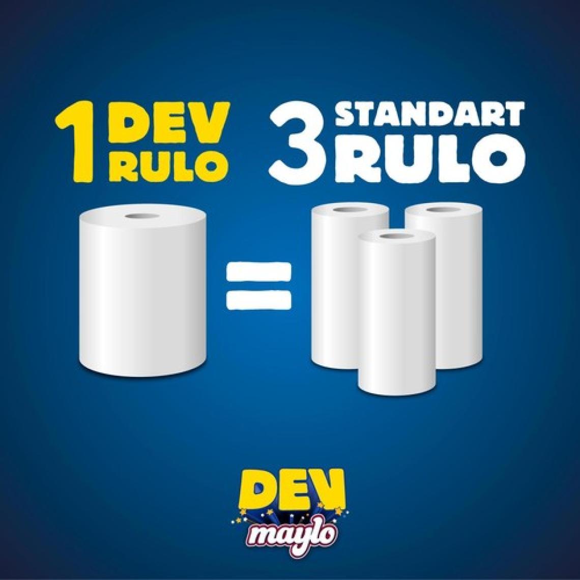 Maylo Çift Katlı Dev Kağıt Havlu 8'li Paket