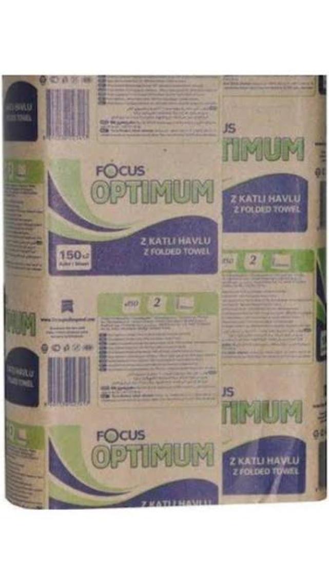 Focus Optimum Z Katlı Havlu 12 x 200'LÜ