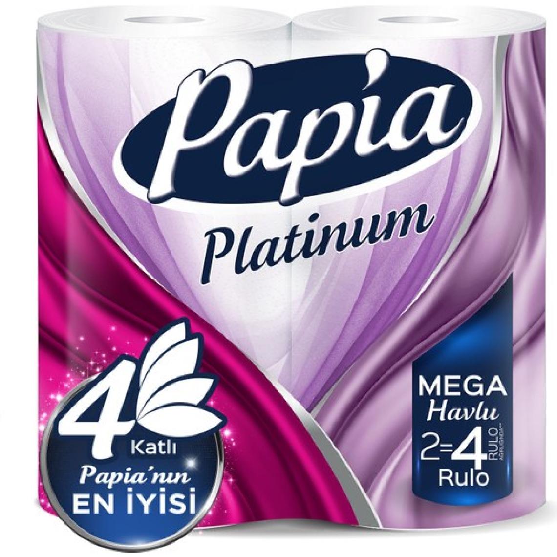 Papia Platinum Jumbo Kağıt Havlu 8 Rulo