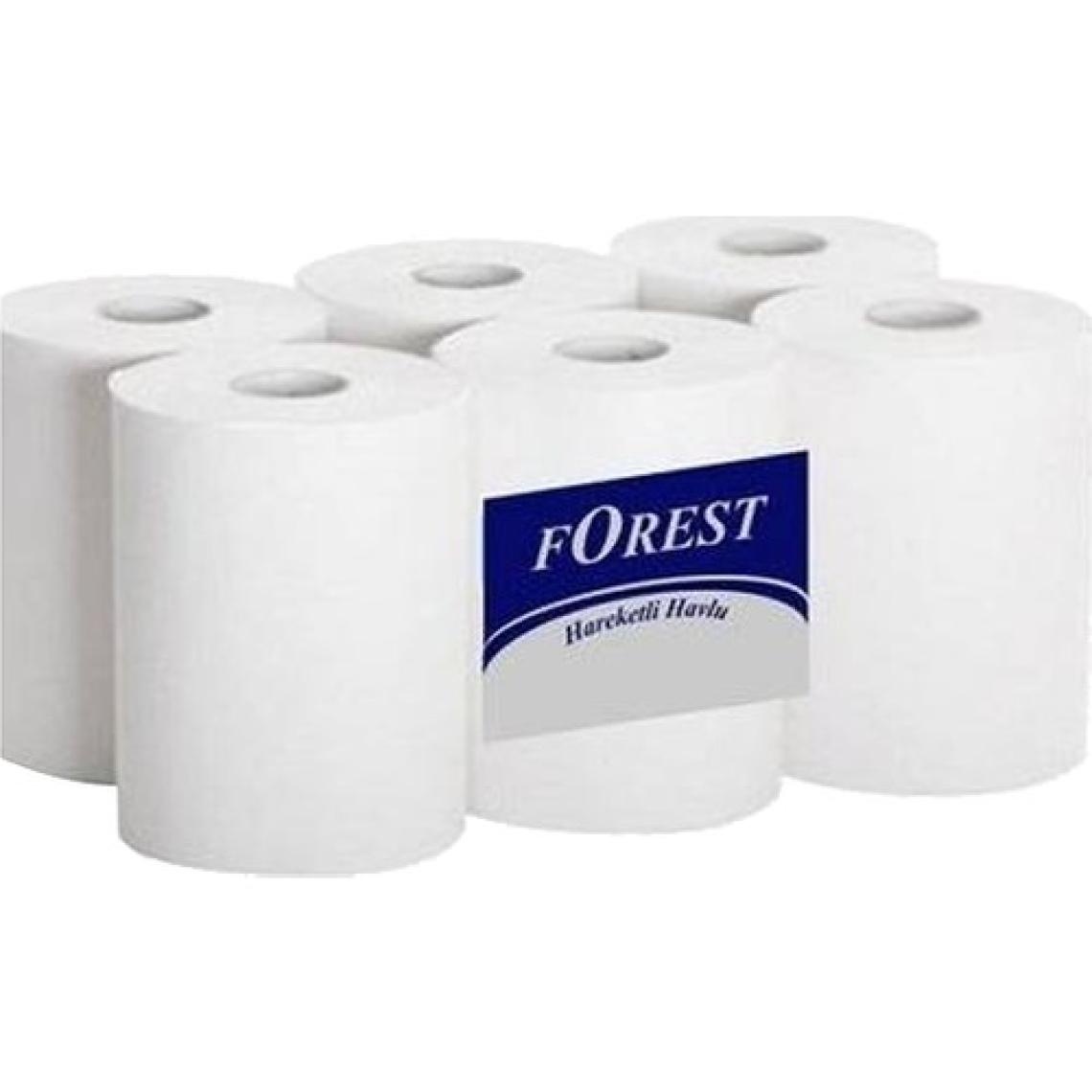 Forest 21 cm Hareketli Kağıt Havlu 3 kg 6'lı Paket