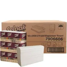 Selpak Professional Extra Z - Katlı Dispanser Havlu 200X12ADET 21,5X24CM (7903331)