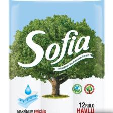 Sofia Mutfak Kağıt Havlusu 12'li 2'li Paket