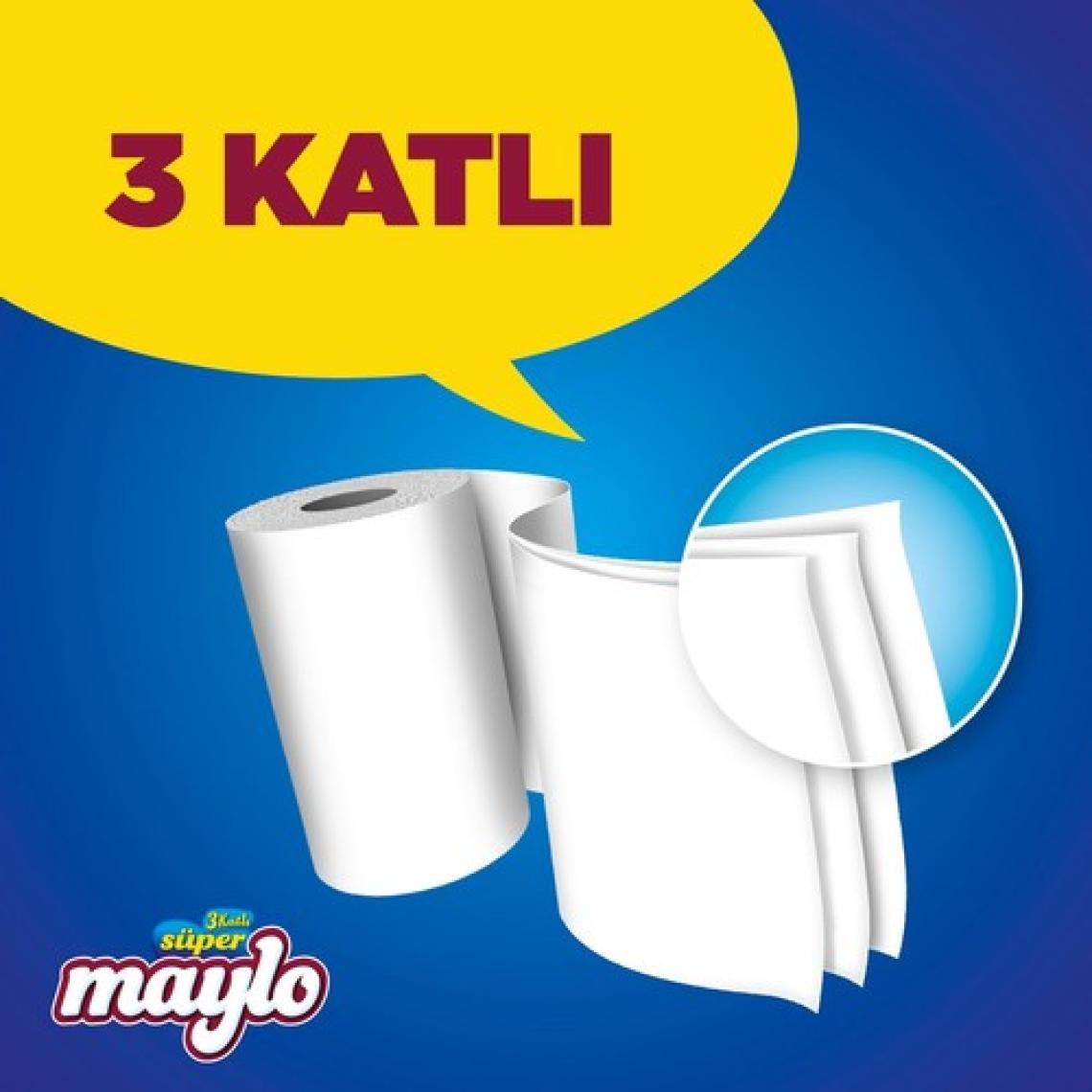 Maylo 3 Katlı 24'lü Kağıt Havlu