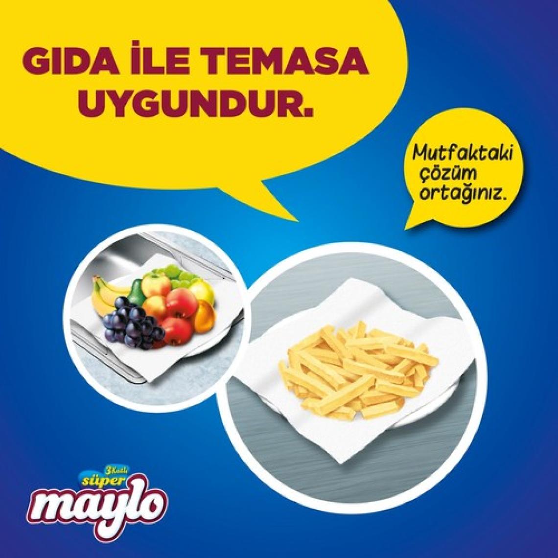 Maylo 3 Katlı 24'lü Kağıt Havlu