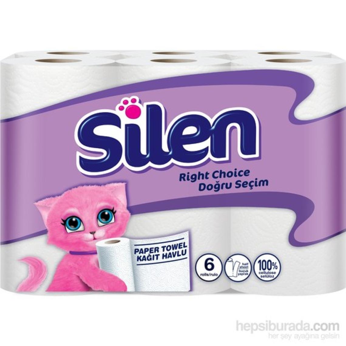 Silen 6'lı Kağıt Havlu