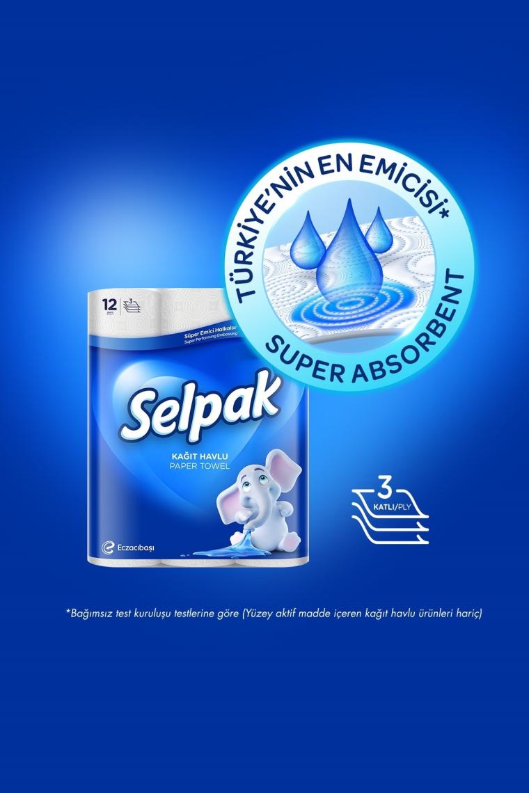 Selpak 12'li Kağıt Havlu
