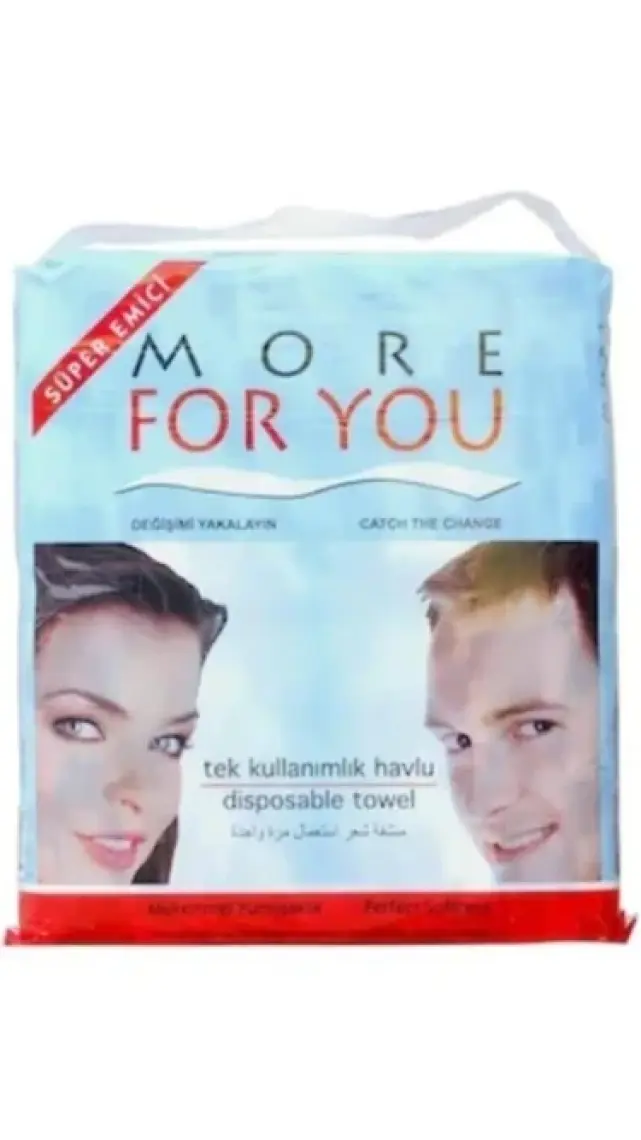 More For You Tek Kullanımlık Havlu 100 Adet