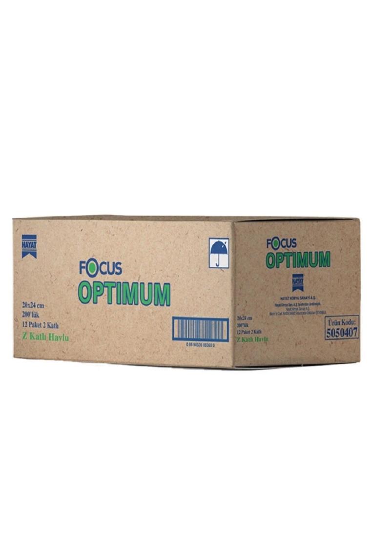 Optımum Z Katlı Havlu 12X200 Yaprak