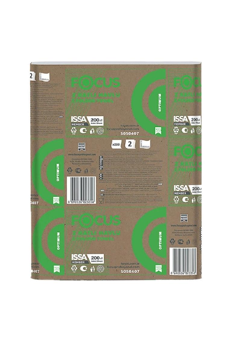 Optımum Z Katlı Havlu 12X200 Yaprak