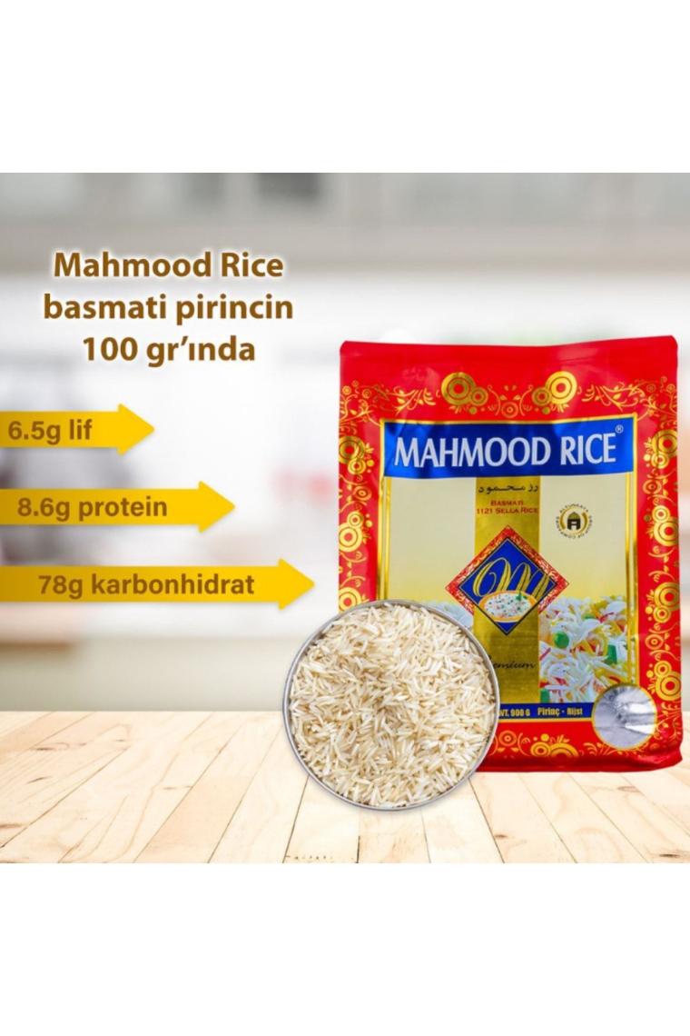 Basmati 1121 Pirinç 900 gr X 2 Adet