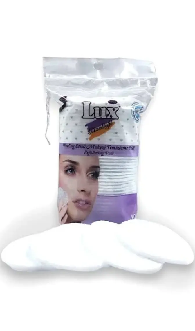 Lux Oval Disk Peeling Etkili Pamuk 40'lı