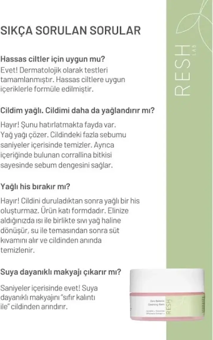 Zero Balance Cleansing Balm 25ml Mini- Vegan Yağ Bazlı Yüz Temizleyici & Makyaj Temizleyici