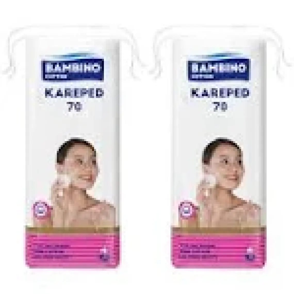 Bambino 70'li Makyaj Temizleme Pamuğu X2