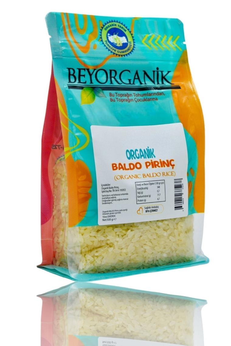 Organik Pirinç Baldo 500gr