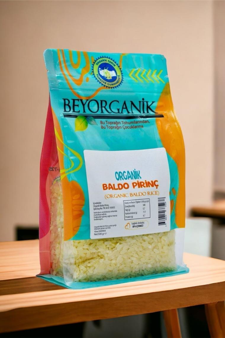 Organik Pirinç Baldo 500gr