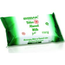 Bebak Acı Badem Sütlü Makyaj Temizleme Mendili 20 Li