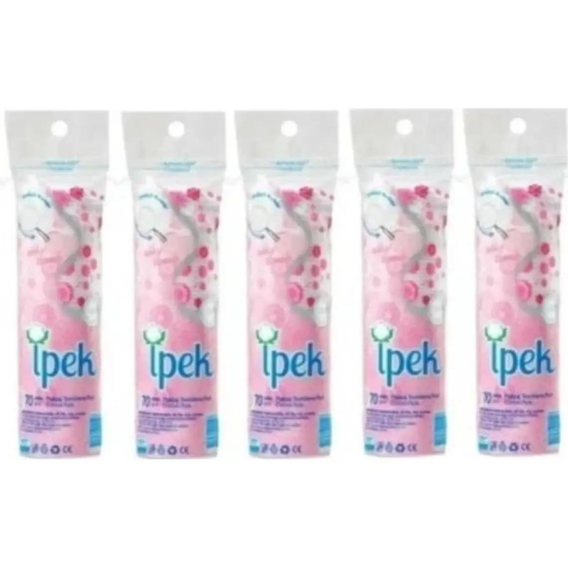 Ipek Makyaj Temizleme Pedi 70'li 5 Paket