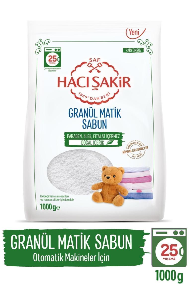 Bebek Çamaşırları Için Hipoalerjenik Granül Matik Sabun 1000 G