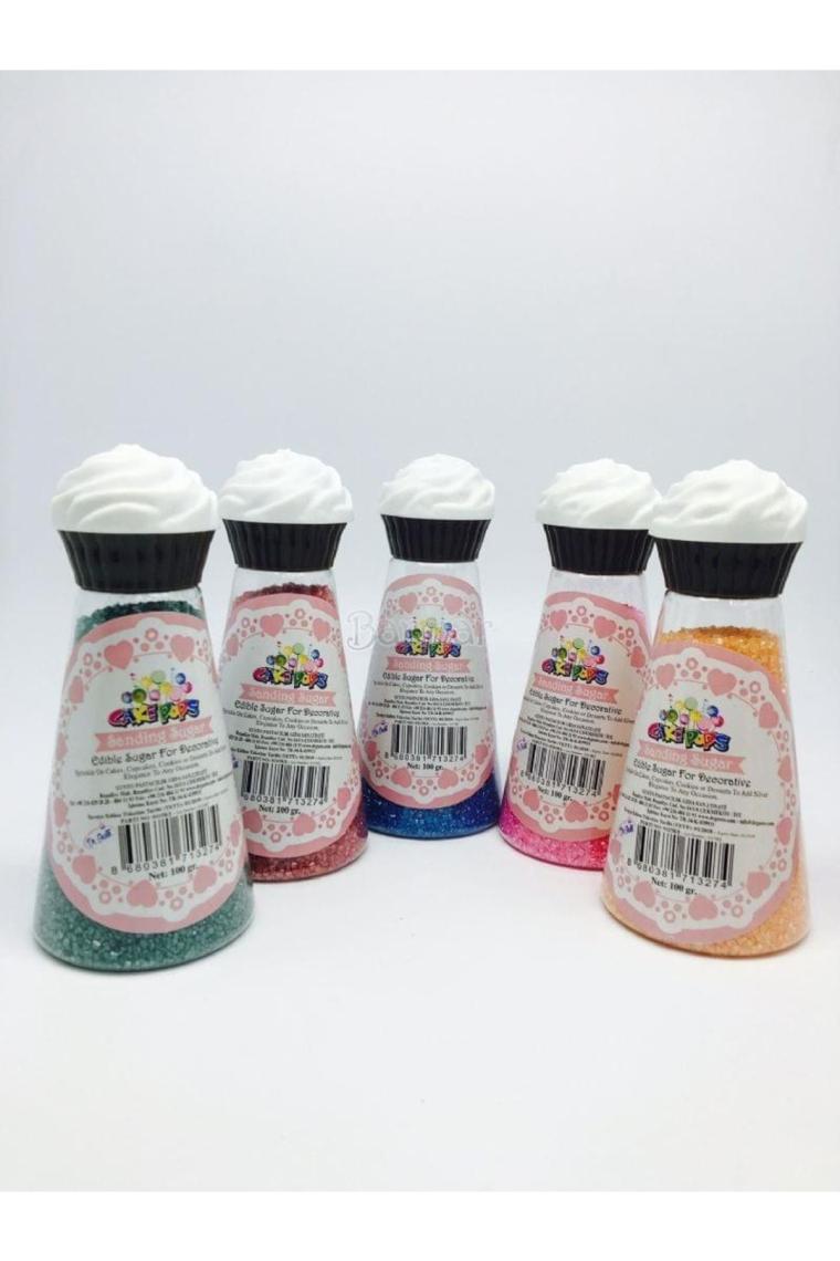 Altın Sanding Parlak Yenilebilir Süsleme Şekerleri 100 gr
