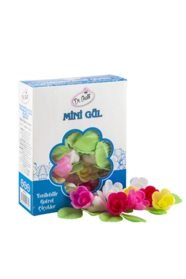 Renkli Gofret Mini Gül 50 Yaprak