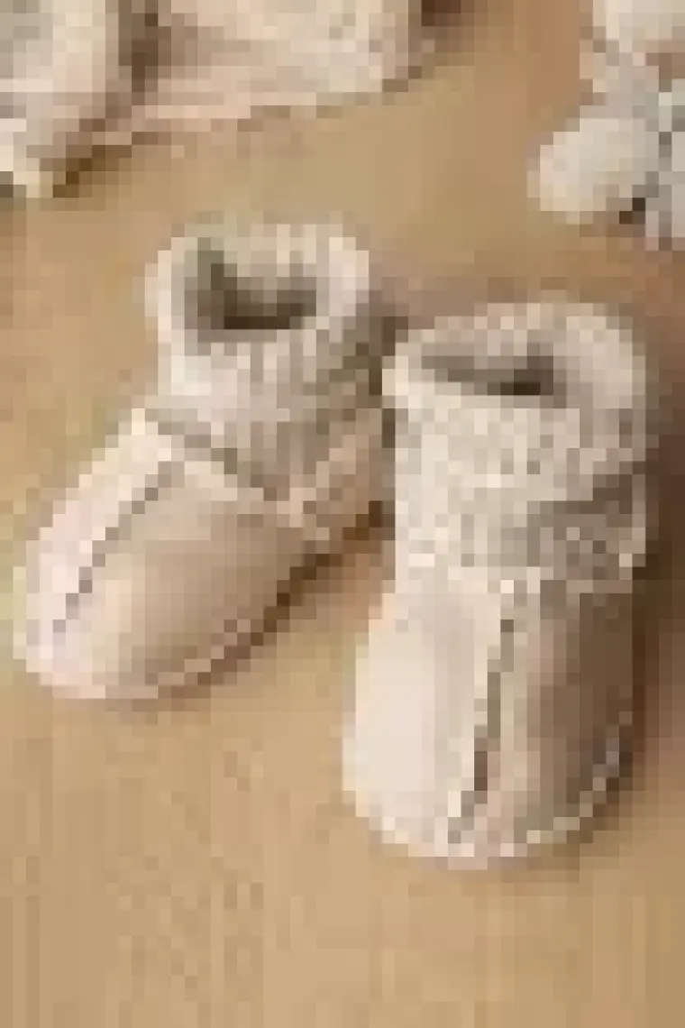 Sare Baby Deri Bebek Ayakkabısı Yeni Sezon Unisex