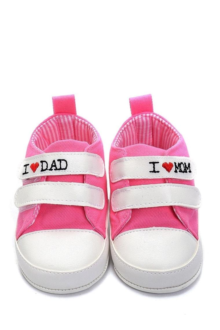 First Step I Love Mom And Dad Patik Pembe G-2287