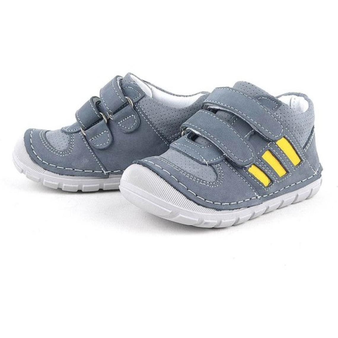 Rakerplus Grizzy Hakiki Deri Gri İlk Adım Unisex Bebek Ayakkabısı