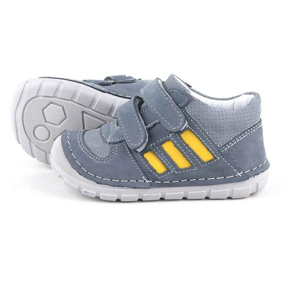 Rakerplus Grizzy Hakiki Deri Gri İlk Adım Unisex Bebek Ayakkabısı