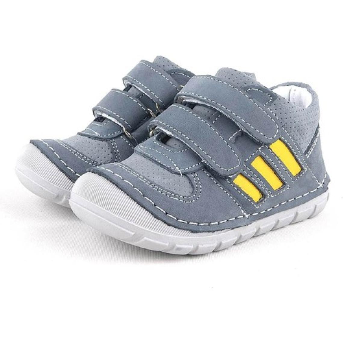 Rakerplus Grizzy Hakiki Deri Gri İlk Adım Unisex Bebek Ayakkabısı