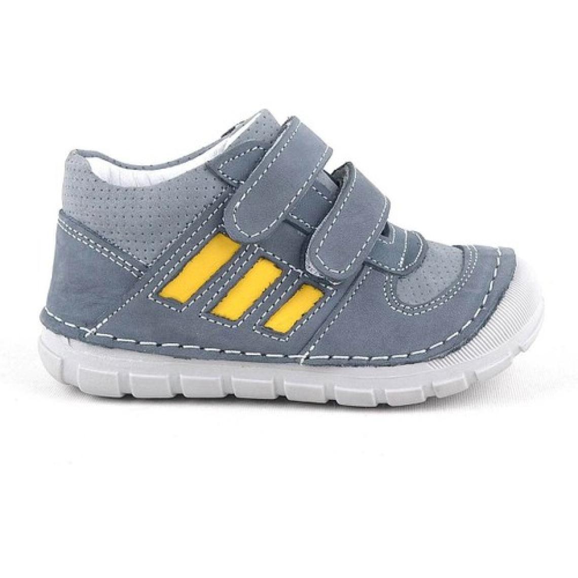 Rakerplus Grizzy Hakiki Deri Gri İlk Adım Unisex Bebek Ayakkabısı