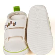 First Step Dinozor Erkek Bebek Cırt Cırtlı Patik Ayakkabı