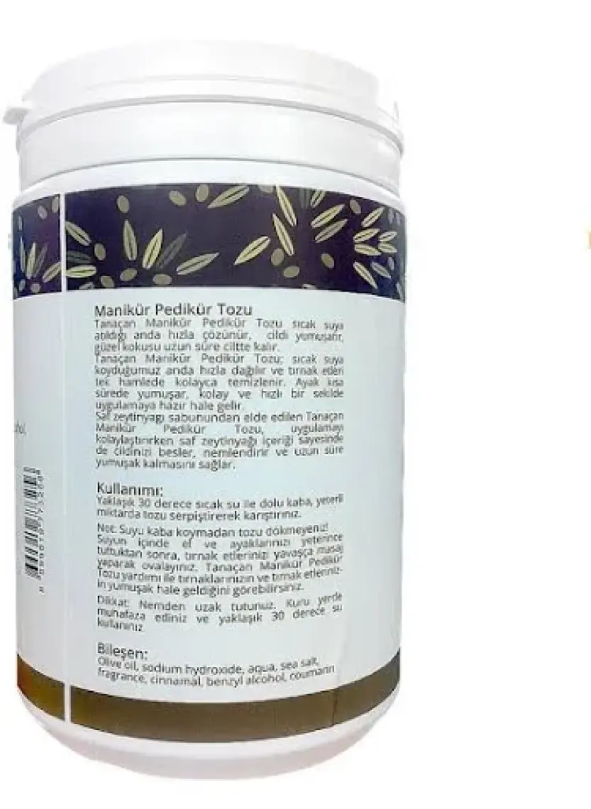 Tanaçan Manikür Pedikür Tozu  500 Gr