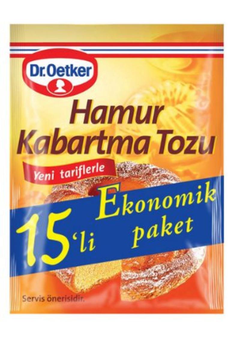 Dr Oetker Hamur Kabartma Tozu 15-li